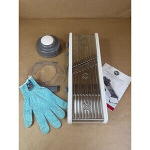 PL8 Professional Cubing Mandoline - Versatile Vegetable Slicer 4 Adjustable